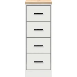 vidaXL Almacenamiento Industrial-Armario de almacenamiento para garaje 30x51x85 cm