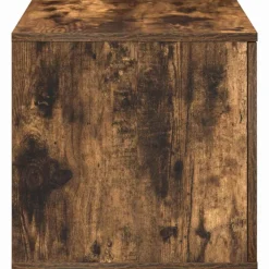 vidaXL Armario de almacenamiento 2 pcs 127 x 41 x 40 cm Roble ahumado Outlet