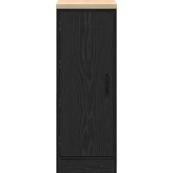 vidaXL Armario de almacenamiento para garaje 30x51x85 cm Negro Discount