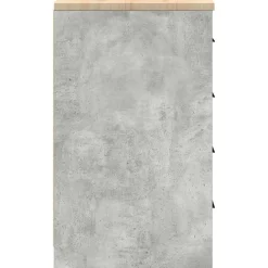 vidaXL Almacenamiento Industrial-Armario de almacenamiento para garaje Roble Sonoma 30x51x85 cm