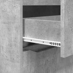 vidaXL Armario de almacenamiento Gris Concreto 80 x 48 x 57 cm Gris hormig&oacute;n Sale