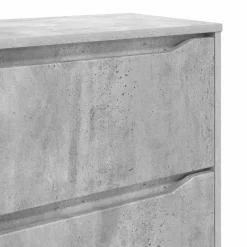 vidaXL Armario de almacenamiento Gris Concreto 80 x 48 x 57 cm Gris hormig&oacute;n Sale