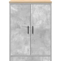 vidaXL Almacenamiento Industrial-Armario de almacenamiento para garaje Roble Sonoma 60x51x85 cm
