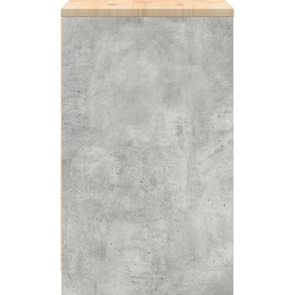 vidaXL Almacenamiento Industrial-Armario de almacenamiento para garaje Roble Sonoma 60x51x85 cm