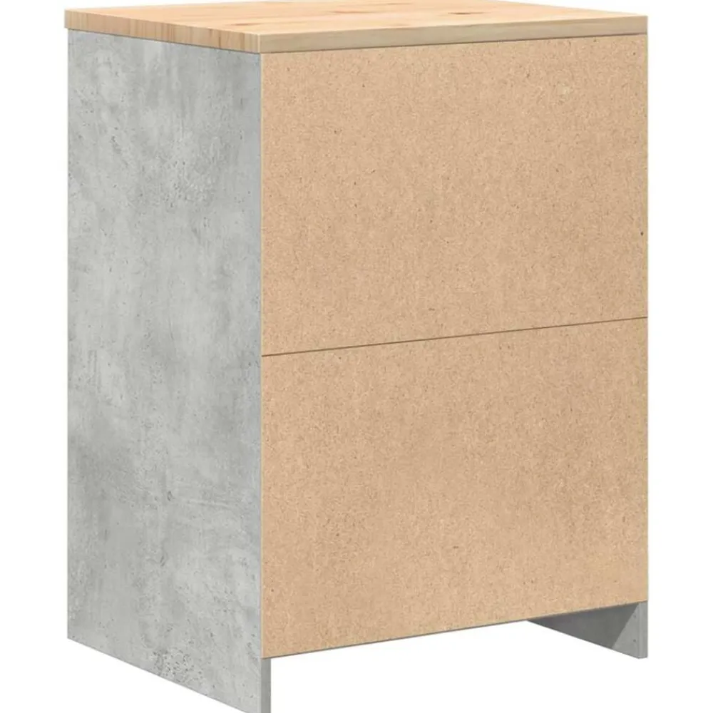 vidaXL Armario de almacenamiento para garaje Roble Sonoma 60x51x85 cm Gris hormigón Discount