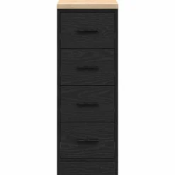 vidaXL Armario de almacenamiento para garaje 30x51x85 cm Negro Online