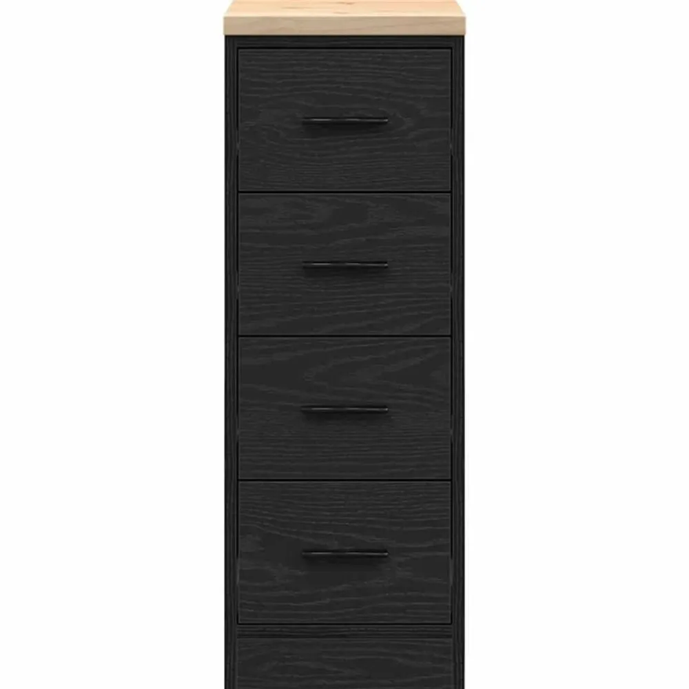 vidaXL Armario de almacenamiento para garaje 30x51x85 cm Negro Online