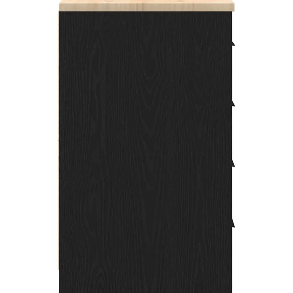 vidaXL Armario de almacenamiento para garaje 30x51x85 cm Negro Online