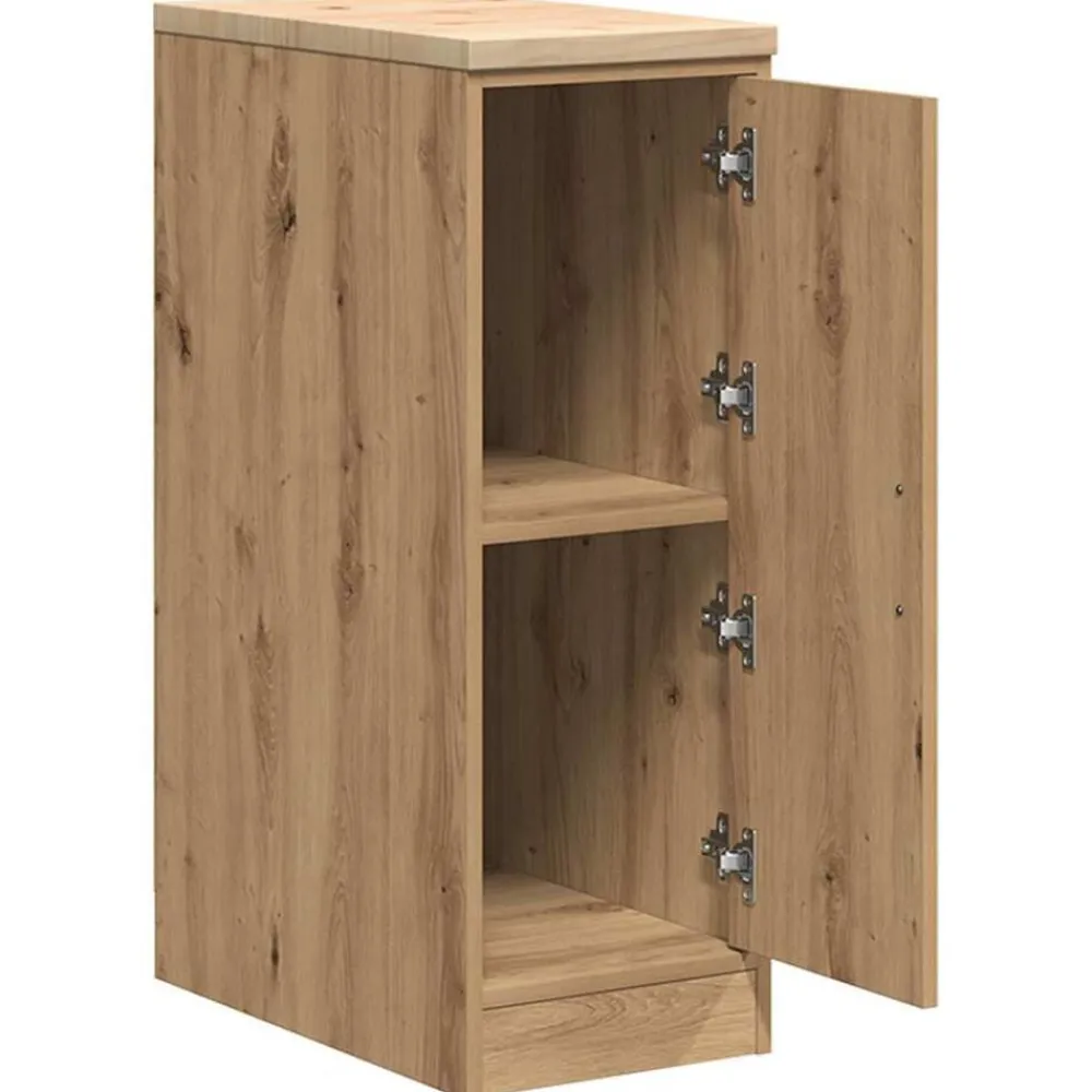 vidaXL Armario de almacenamiento para garaje Artisan Oak 30x51x85 cm artisian oak Clearance