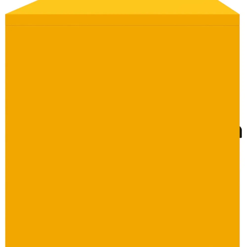 vidaXL Armario de almacenamiento 90 x 40 x 40 cm Amarillo mostaza Online