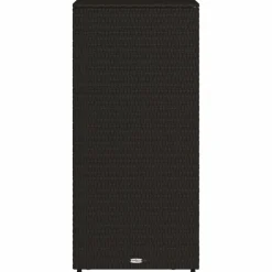 vidaXL Muebles De Jardín-Armario de almacenaje de jardín ratán PE 50x55x115 cm