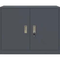 vidaXL Armario de almacenamiento 90 x 40 x 70 cm Acero Antracita Discount