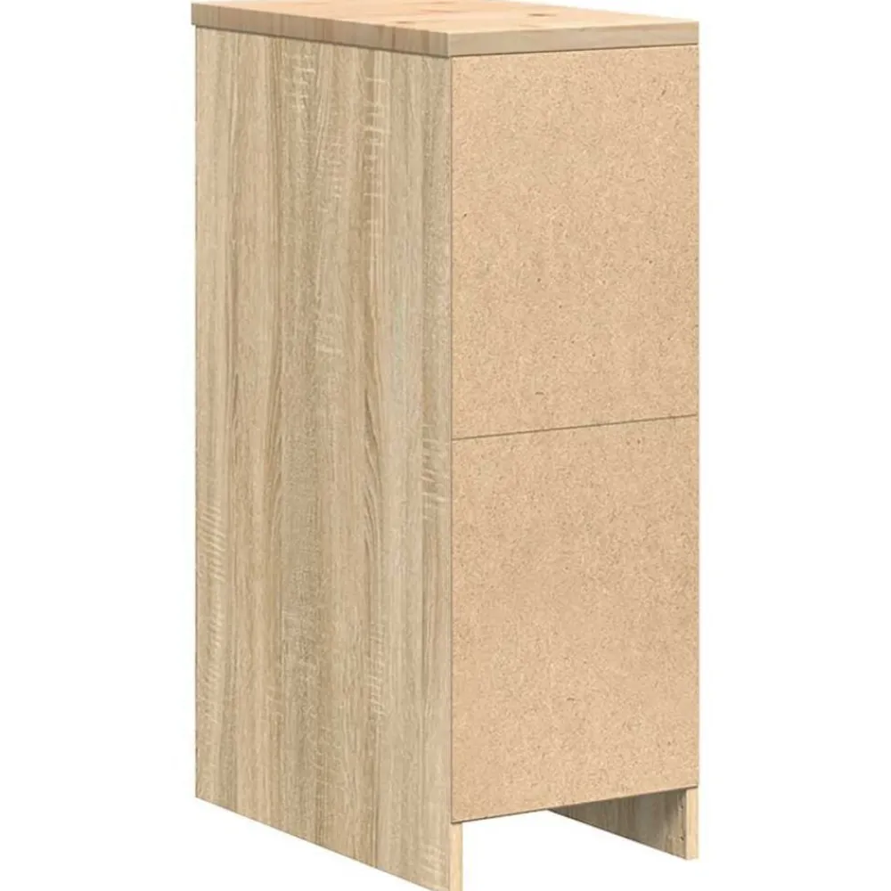 vidaXL Almacenamiento Industrial-Armario de almacenamiento para garaje 30x51x85 cm