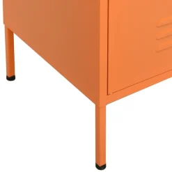 vidaXL Armarios Y Almacenamiento-Armario de almacenamiento acero 80x35x101,5 cm