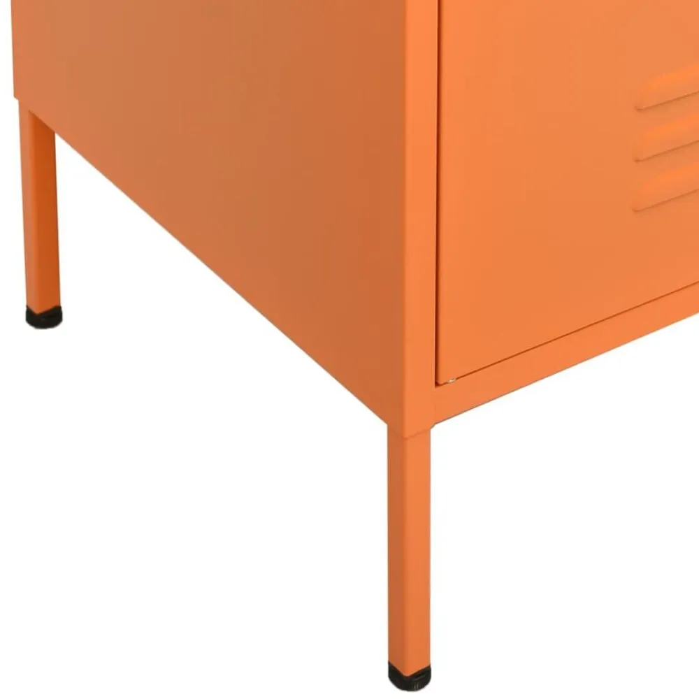 vidaXL Armarios Y Almacenamiento-Armario de almacenamiento acero 80x35x101,5 cm