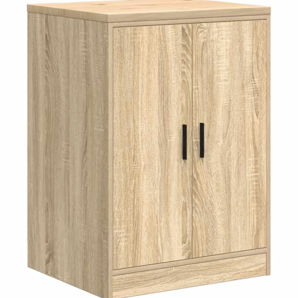 vidaXL Armario de almacenamiento para garaje 60x51x85 cm Roble Sonoma Discount