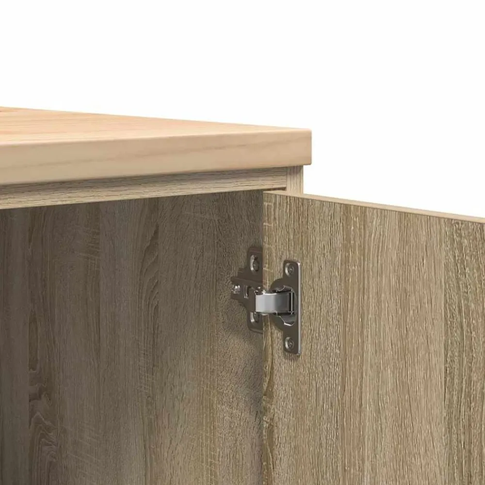vidaXL Armario de almacenamiento para garaje 60x51x85 cm Roble Sonoma Discount