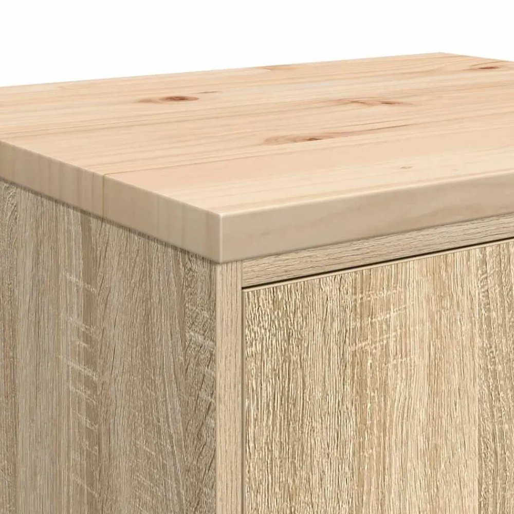 vidaXL Armario de almacenamiento para garaje 60x51x85 cm Roble Sonoma Discount