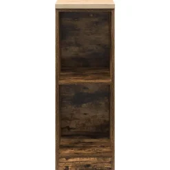 vidaXL Armario de almacenamiento para garaje 30x51x85 cm Roble ahumado Hot
