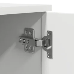 vidaXL Armario de almacenamiento 2 pcs 127 x 41 x 40 cm White Outlet