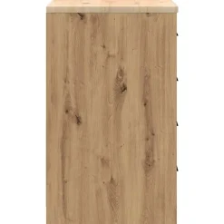 vidaXL Armario de almacenamiento para garaje Roble Artesano 60x51x85cm artisian oak Sale