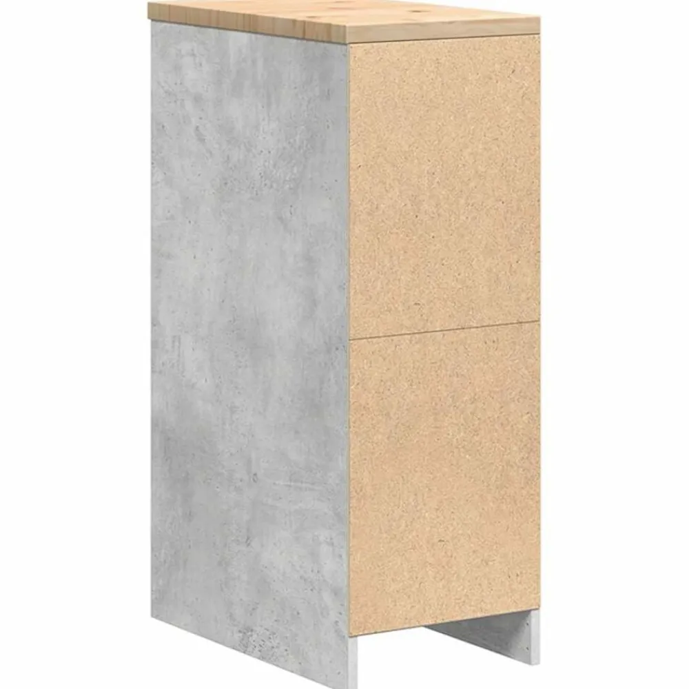 vidaXL Armario de almacenamiento para garaje Roble Sonoma 30x51x85 cm Gris hormigón Hot
