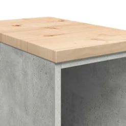 vidaXL Armario de almacenamiento para garaje Roble Sonoma 30x51x85 cm Gris hormigón Hot