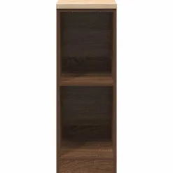 vidaXL Armario de almacenamiento para garaje roble marrón 30x51x85 cm Marrón roble Best