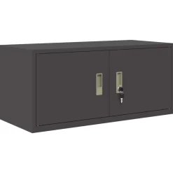 vidaXL Armario de almacenamiento 90 x 40 x 40 cm Acero Negro Best