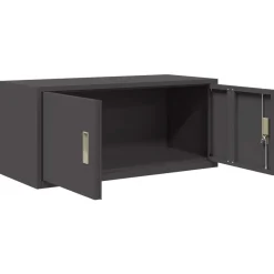 vidaXL Armario de almacenamiento 90 x 40 x 40 cm Acero Negro Best