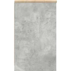 vidaXL Almacenamiento Industrial-Armario de almacenamiento para garaje Roble Sonoma 30x51x85 cm