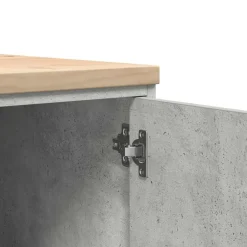 vidaXL Almacenamiento Industrial-Armario de almacenamiento para garaje Roble Sonoma 30x51x85 cm