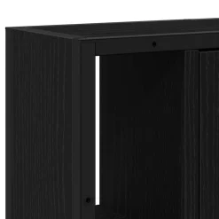 vidaXL Armarios Y Almacenamiento-Armario de baño con espejo de madera de ingeniería de 60x16x60 cm