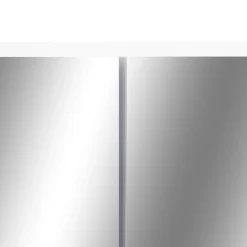 vidaXL Armario de baño con espejo MDF 80x15x60 cm Blanco