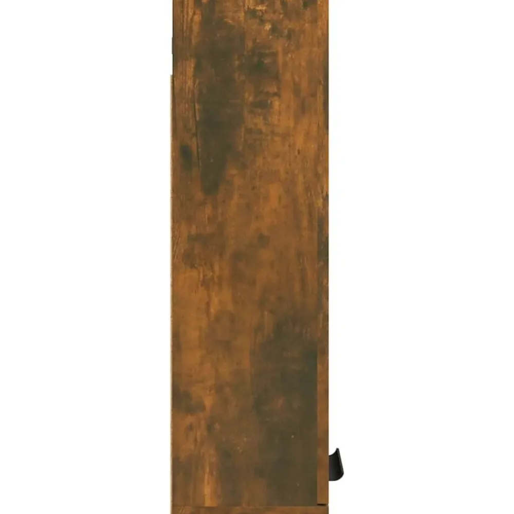 vidaXL Armario de baño de pared color 32x20x67 cm Roble ahumado Hot