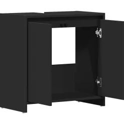 vidaXL Conjuntos De Muebles-Armario de baño madera contrachapada 60x33x61 cm