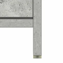 vidaXL Armario de baño madera contrachapada gris hormigón 60x33x61 cm Gris hormigón Sale