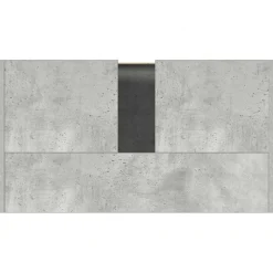 vidaXL Armario de baño madera contrachapada gris hormigón 60x33x61 cm Gris hormigón Sale
