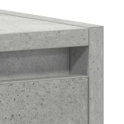 vidaXL Armario de baño madera contrachapada gris hormigón 60x33x61 cm Gris hormigón Sale
