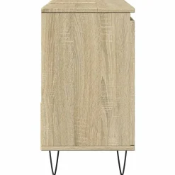 vidaXL Armario de baño madera contrachapada 65x33x60 cm Roble Sonoma Sale