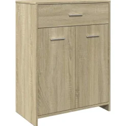 vidaXL Conjuntos De Muebles-Armario de baño madera contrachapada 60x33x80 cm
