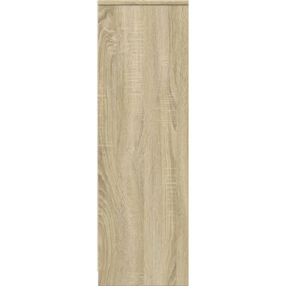 vidaXL Armario de baño madera contrachapada color roble 30x30x95 cm Roble Sonoma Best