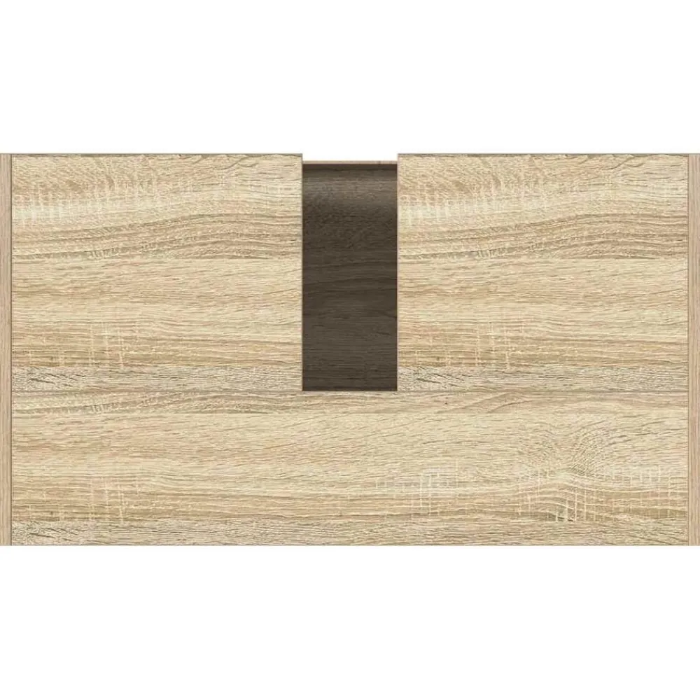 vidaXL Armario de baño madera contrachapada color roble 60x33x61 cm Roble Sonoma Sale
