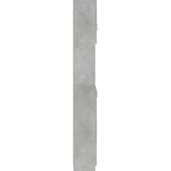 vidaXL Armario de baño madera de ingeniería gris hormigón Gris hormigón Best