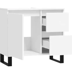 vidaXL Conjuntos De Muebles-Armario de baño madera contrachapada 65x33x60 cm