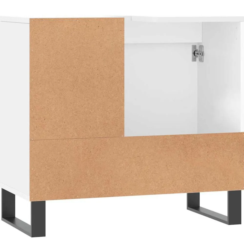 vidaXL Conjuntos De Muebles-Armario de baño madera contrachapada 65x33x60 cm