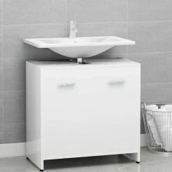 vidaXL Conjuntos De Muebles-Armario de baño madera contrachapada 60x33x61 cm