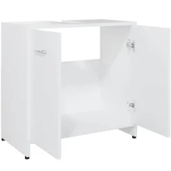 vidaXL Conjuntos De Muebles-Armario de baño madera contrachapada 60x33x61 cm