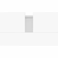 vidaXL Armario de baño madera de ingeniería blanco brillo 58x33x60 cm Blanco brillante Best