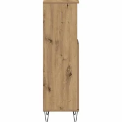 vidaXL Conjuntos De Muebles-Armario de baño madera de ingeniería 30x30x100 cm